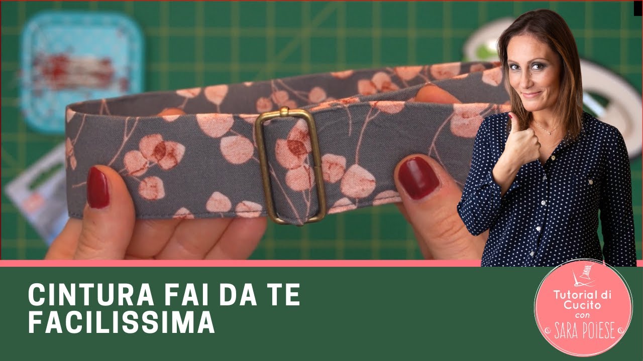 Cucire cintura fai da te | trucchi cucito | in sartoria con Sara Poiese