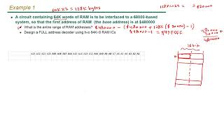 CPE351 68000 Address Decoding (Example1)- Part14