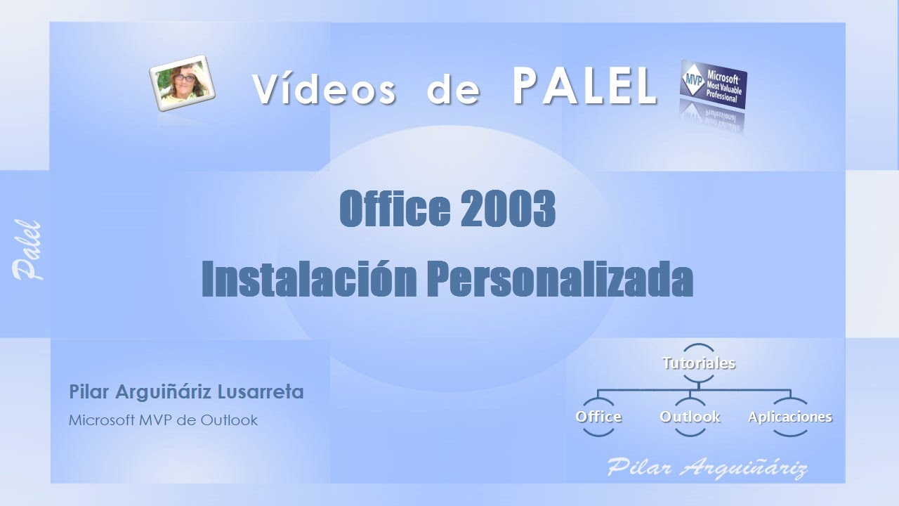 Office 2003: Instalación Personalizada - YouTube