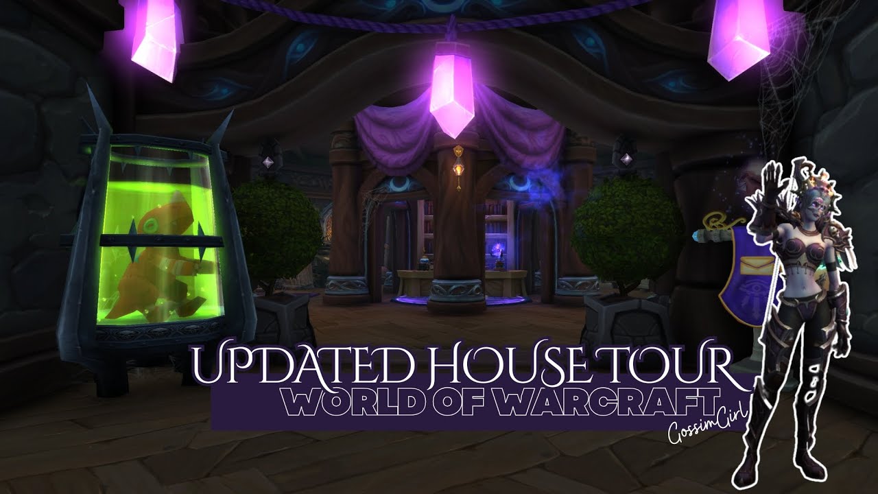 UPDATED LEVEL 5 HOUSE TOUR - World of Warcraft Housing - YouTube