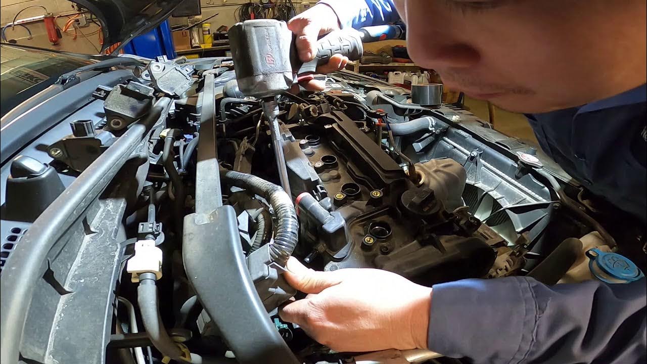 2015 Honda Accord Valve Cover Gasket Replacement - YouTube