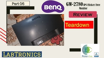 BenQ GW2780 Teardown in Sinhala