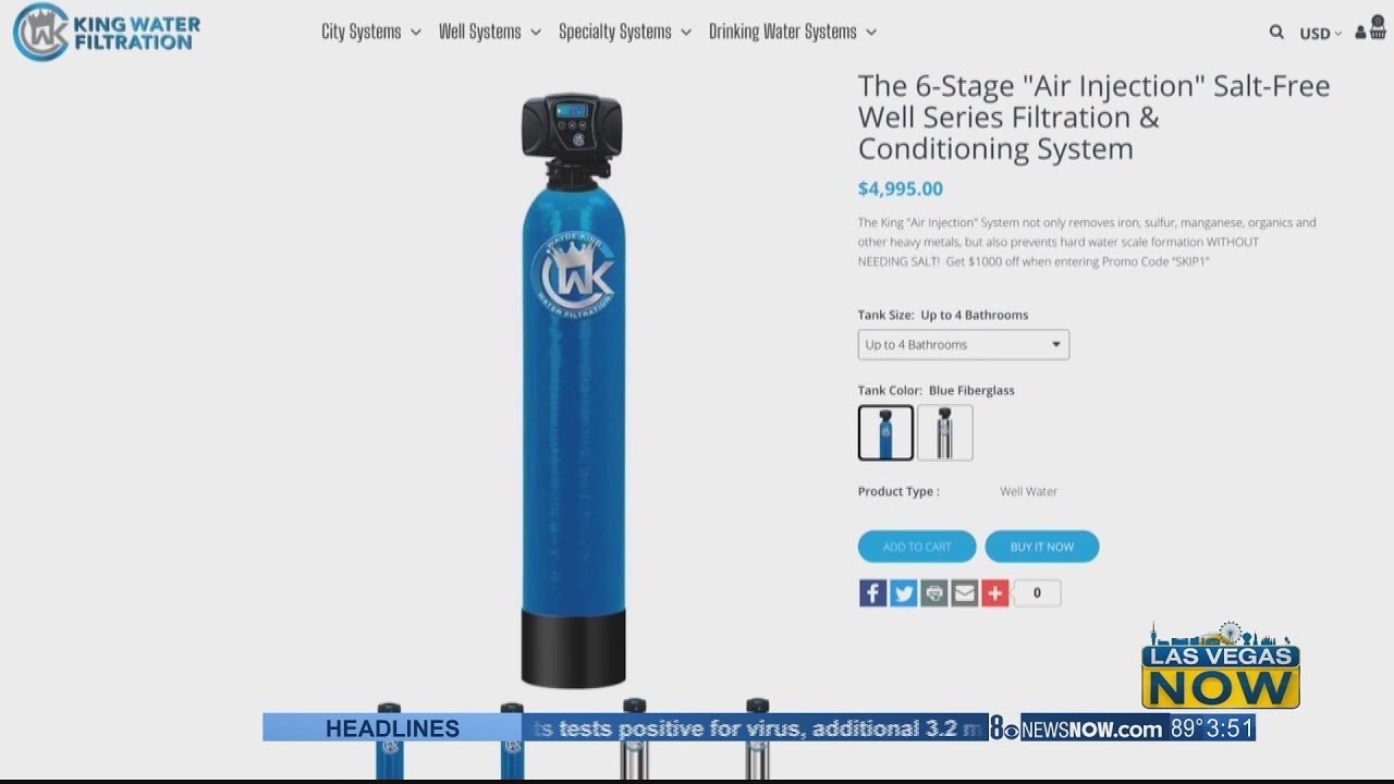 Keep your home and water clean with King Water Filtration 