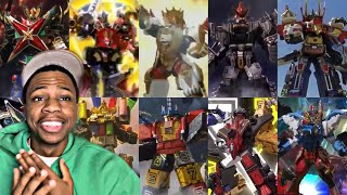 SUPER SENTAI ULTIMATE ROBO COMBINATIONS | Reaction!!!