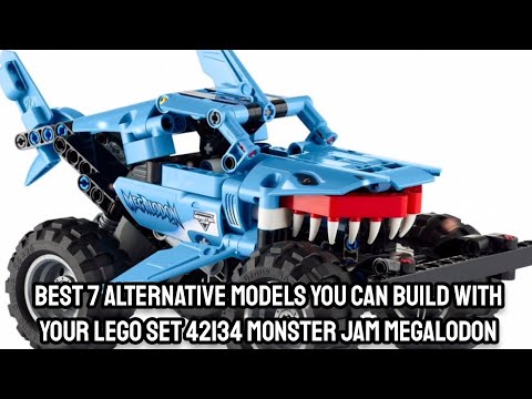 Best 7 Alternate Builds for LEGO Set 42134 Monster Jam 