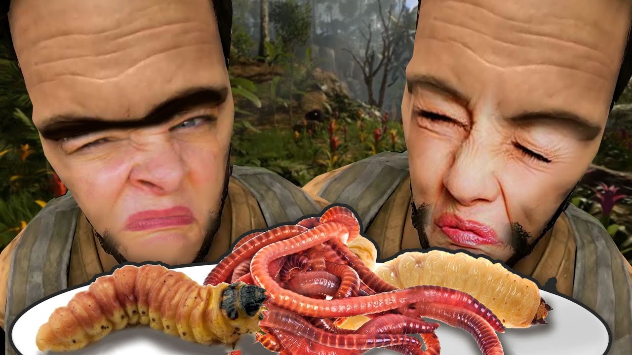 2 Men Lost in the Jungle Try to Survive by Eating Parasites Green