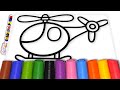 Helicopter Coloring Page: Take Flight with Your Imagination / Coloring Page Fun Zone