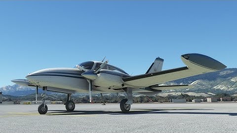 First look at the Milviz Cessna 310R in Microsoft Flight Simulator