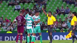 Yellow card Santos Laguna - No.8 @pulpo_ok #SCCL #TheChampions @ClubSantos @SaprissaOficial
