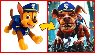 PAW PATROL as MONSTER - All Characters (Part 2)