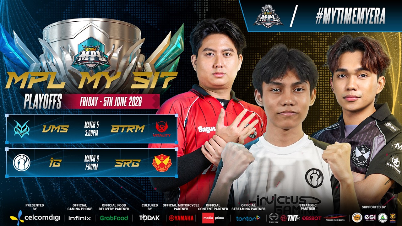 LIVE | [BM] MPL MY Season 17 Playoffs Hari 3