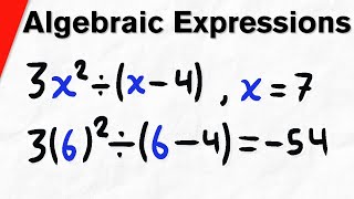 Algebraic Expressions and How to Evaluate Them | College Algebra