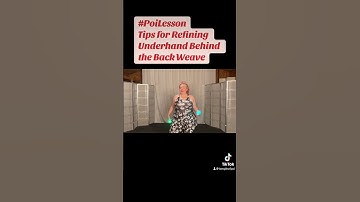 Pt2 Poi Tips for Refining Underhand Behind the Back Weave #español #poi  #PoiTutorial #PoiDance