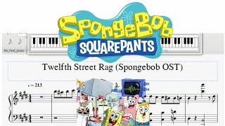 Twelfth Street Rag Spongebob Ost - Piano Sheet Music