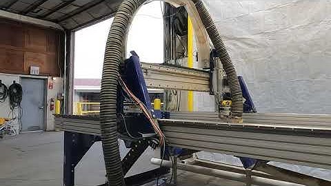 SKU 203071 Shop Bot PRSalpha 96-48-8 96" x 48" CNC Gantry Table Wood Cabinet Router 110V