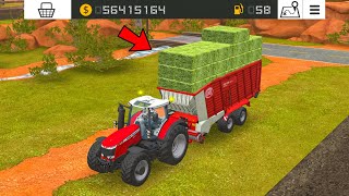 Bales & Loading Wagons With Massey Ferguson Tractor In Fs18 | Fs18 Multiplayer | Timelapse |