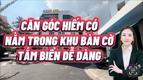 HIẾM CÓ 💥💥BÁN CĂN GÓC 2 MẶT TIỀN NẰM TRONG KHU BÀN CỜ . ĐI TẮM BIỂN DỄ DÀNG CHỈ MẤT 5”