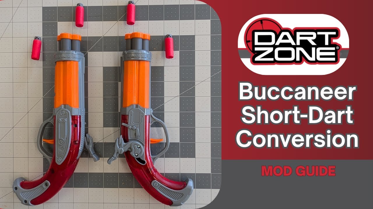 [Mod Guide] Dart Zone Buccaneer Short Dart Cylinder