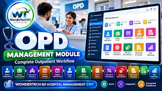 Details OPD Management Module | Complete Hospital Management ERP | WonderTech BD Guide