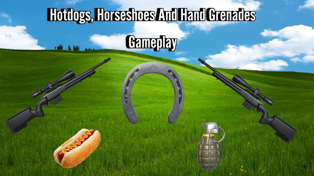 Hotdogs Horseshoes And Hand Grenades Gameplay (game review) YouTube
