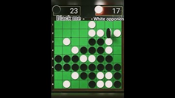 noob won in Othello in less than a minute 😎