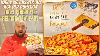 Does PINEAPPLE belong on PIZZA ???  || We find out TODAY !!!