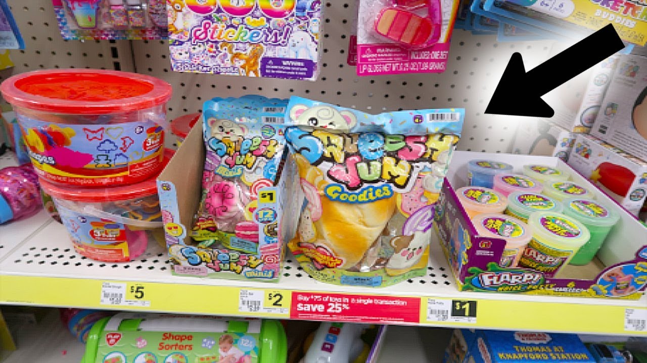 where to find squishies in stores