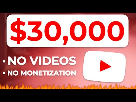 Earn $10,000s On YouTube Without Making Videos | No Monetization (Make Money Online)