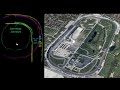 Оптимальные повороты на гоночном треке в Индианаполисе (видео 5)| Центростремительная сила