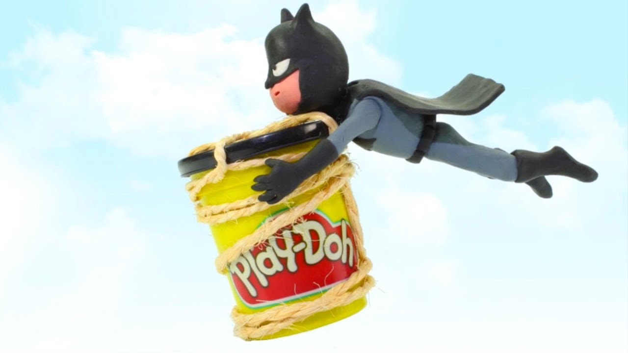 kids anka Batman & Catwoman Play Doh Cartoons ❤ Superhero & Frozen Elsa Play Doh Cartoons For Kids