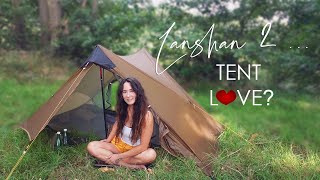 Wild Camping with Budget Lightweight Hiking Tent: Lanshan 2 - Think I Might be in Love! 😍