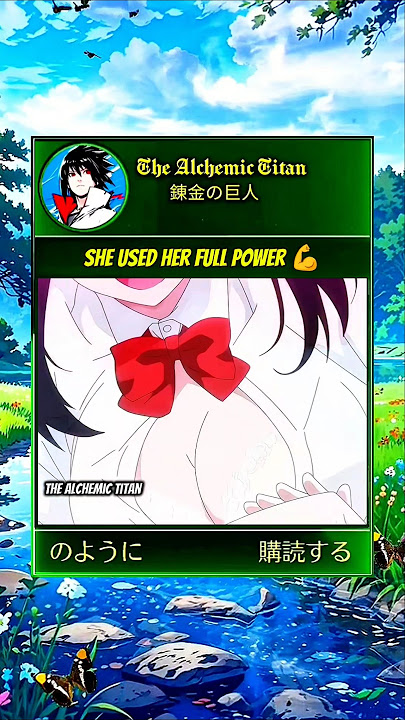 She used Her Full Strength 💪 #anime #animeedit #shorts #edit #animeshorts