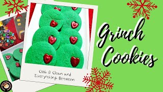 How to Make Sugar Cookies | Easy Grinch Cookies | Christmas Cookies Recipe
