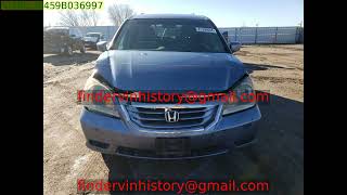 HONDA 5FNRL38459B036997 2009 | All Models