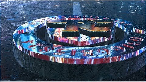 Rainy Logo I Element 3D I After Effect 2022 | New Rain logo | Malik Studio Bajar