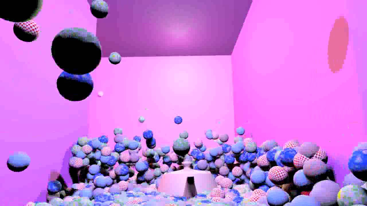 bouncing balls render - YouTube