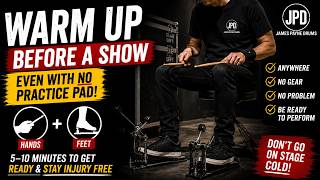Drum Warm-Up Routine Before Every Show