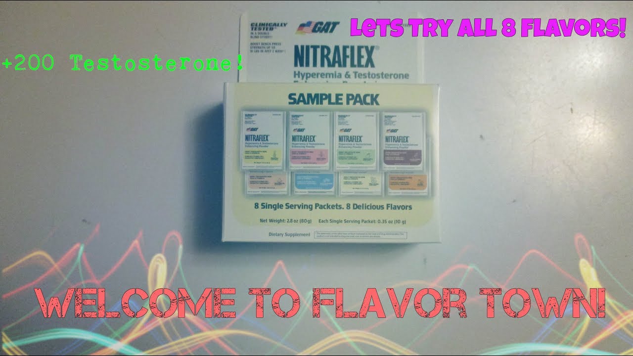 GAT NITRAFLEX Preworkout Flavors YouTube