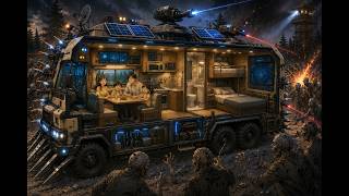 Surviving Inside a Defender RV 🚐 during the Zombie Apocalypse 🧟‍♂️ | Ghibli Survival | Chuppachup