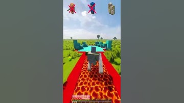 Mobs vs Magma Block – Who Wins? 😱🔥 | Minecraft Shorts