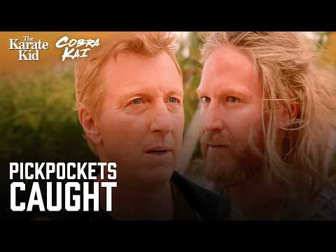 Johnny Fights Pickpockets in Mexico | Cobra Kai (William Zabka, Xolo Maridueña)