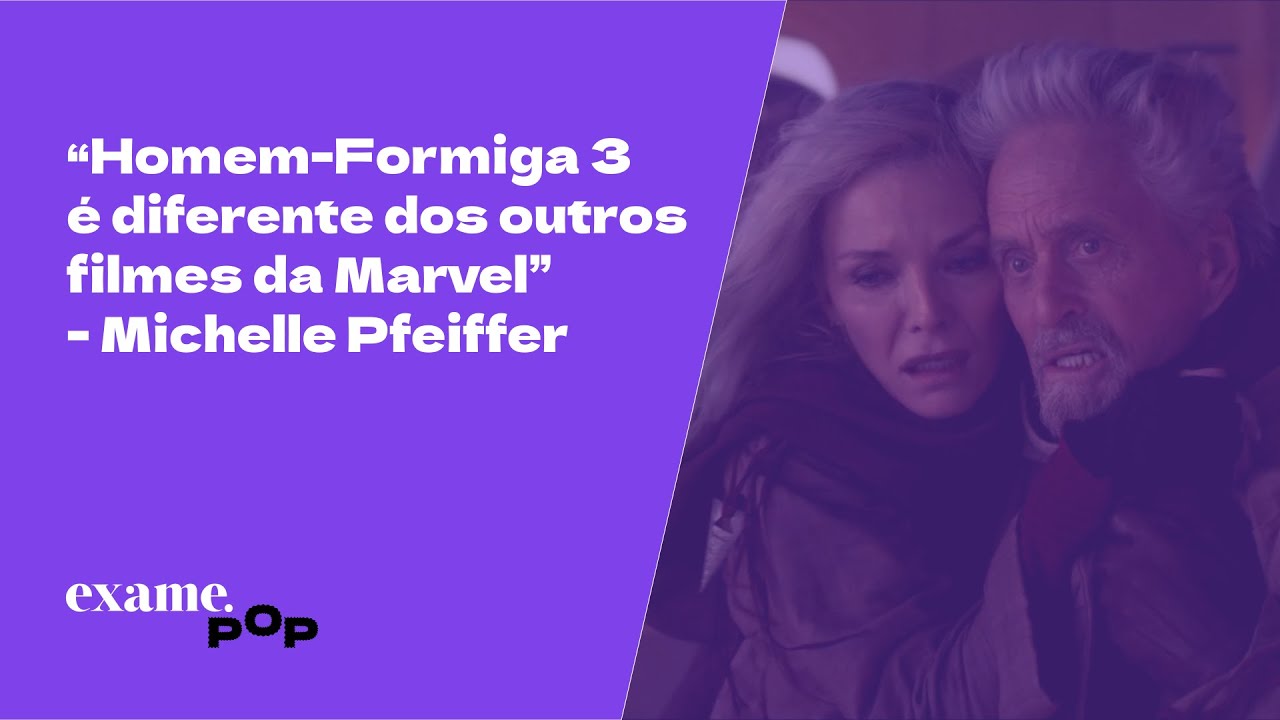 Homem-Formiga: Michelle Pfeiffer e Michael Douglas comentam papéis no  terceiro filme da franquia 