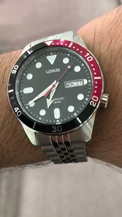 Lorus Classic Men's Stainless Steel Bracelet Watch | RL471AX9 | #shorts  #watch #loruswatches - YouTube