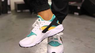 nike huarache turquoise