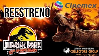 Reestreno de Jurassic Park/ salsa de Cinemex