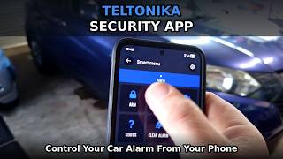 Teltonika Security App - Control your car alarm with your phone
