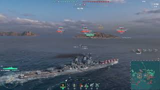 Cut, From Start, 1 Actually Solid Self-transcendence (Min 3, Hannover torps again) World of Warships