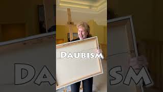 Creating Texture: Using Spoons & Knives Impasto Landscape Painting Technique #shorts #art #painting