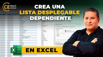 LISTA desplegable DEPENDIENTE en EXCEL 2024. ✅🤓