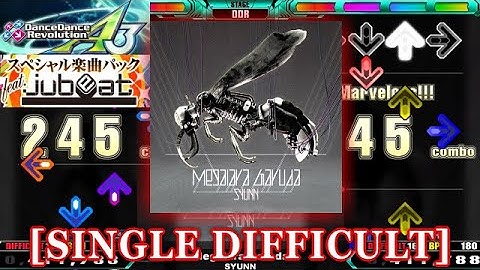 【DDR A3(GP)】 Megalara Garuda [SINGLE DIFFICULT] 譜面確認＋クラップ